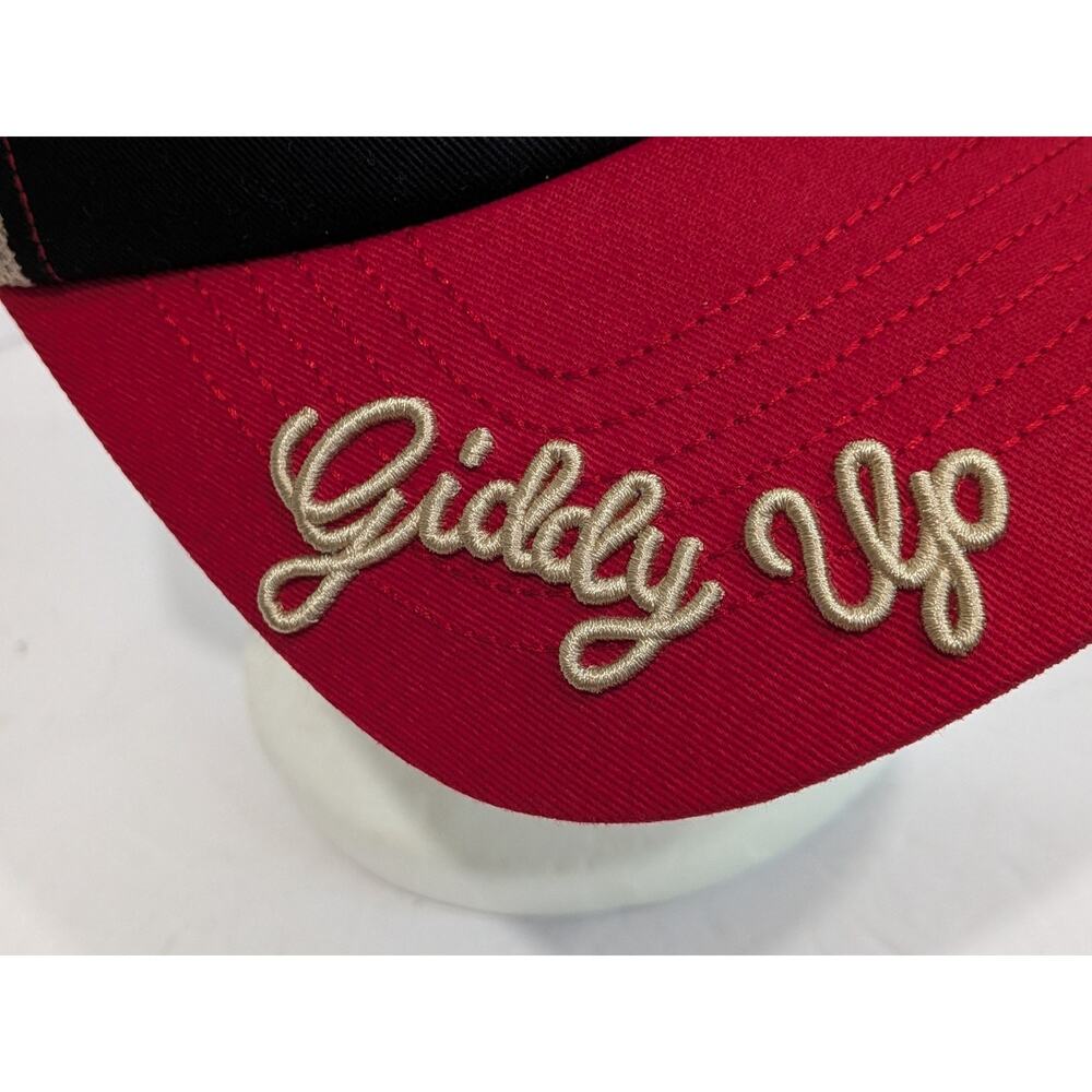 Free People Understated Leather Giddy Up Trucker Hat Rodeo Stagecoach Festival
